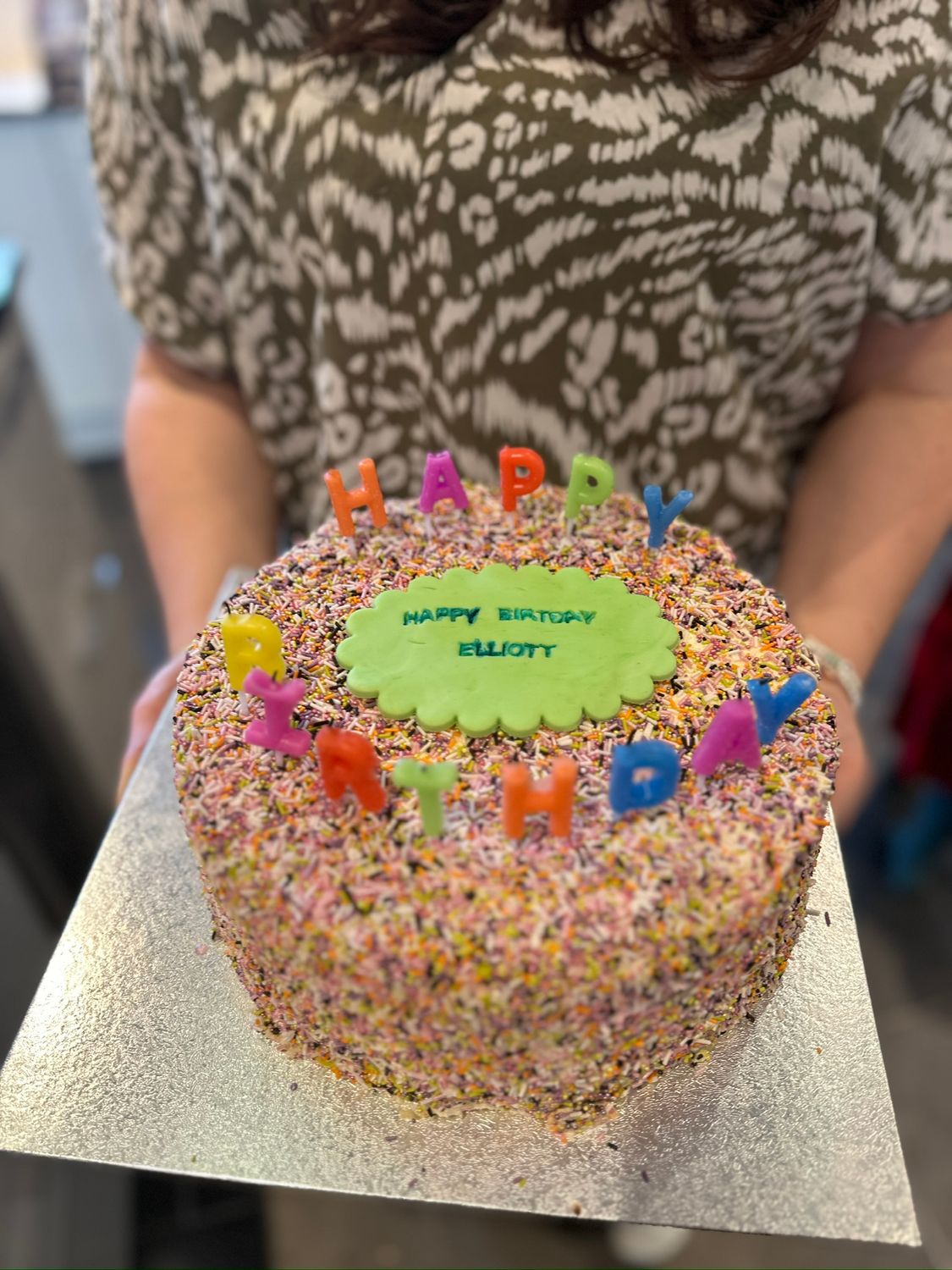 Large Cake with specific icing/decorations Large Cake with specific icing/decorations